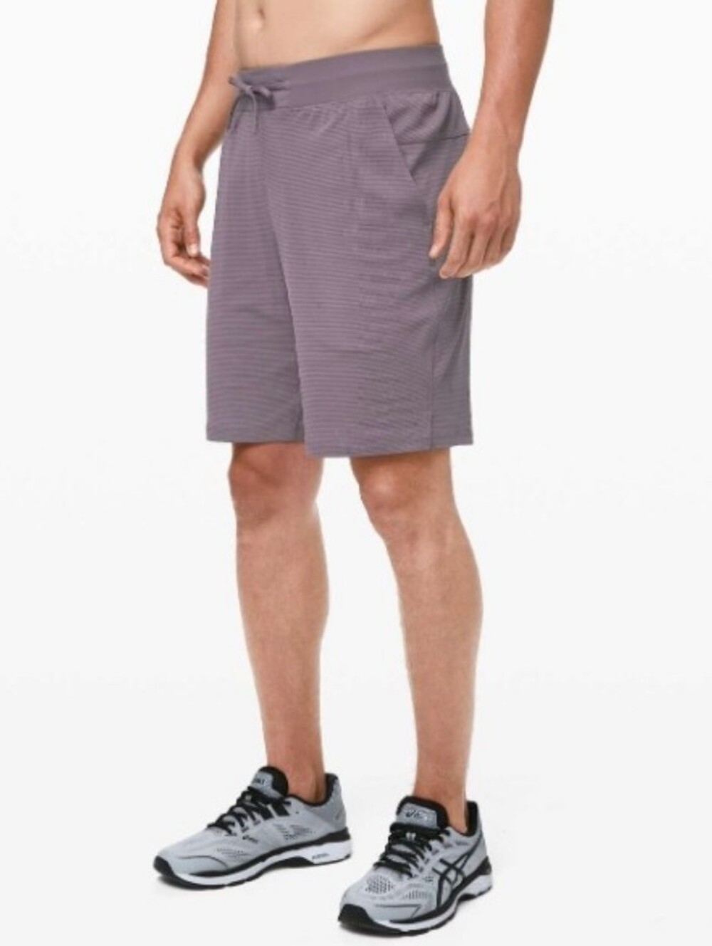 Lululemon T.H.E Short 9" Mesh Liner Graphite Purple Size Large